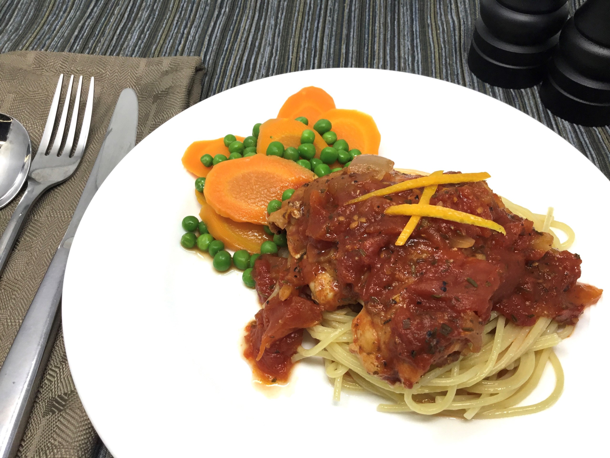Baked Tangy Orange Chicken Thigh - Maple Leaf Healthcare &amp; Hospitality