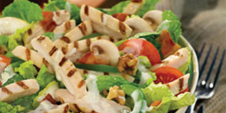 Fully Cooked Grilled Turkey Strip Salad e1555762236938