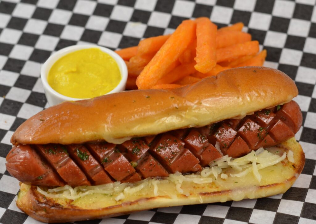 Garlic Butter Grilled Cheese Chix Dog 1