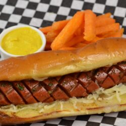 Garlic Butter Grilled Cheese Chix Dog 1