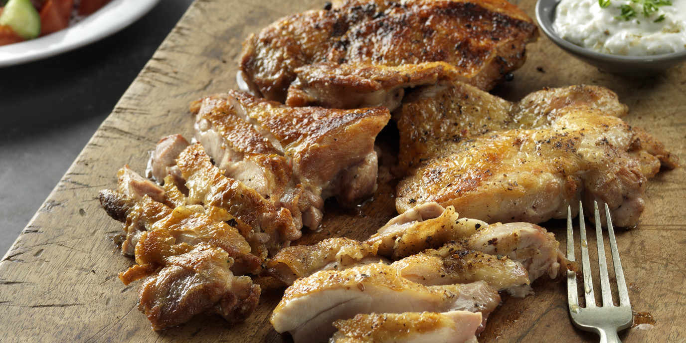 Halal skin on boneless leg cooked 1 e1555761187702