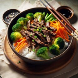 Korean Style Beef & Broccoli