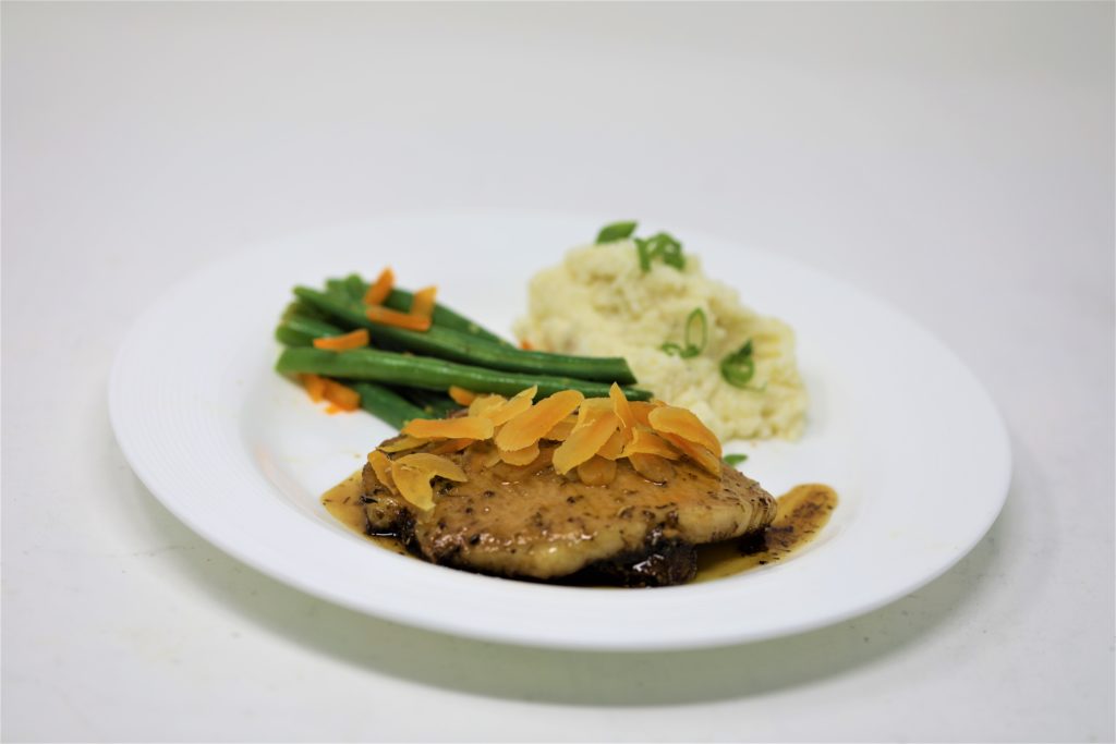 Pork Loin with Maple Apricot Sauce 2 1