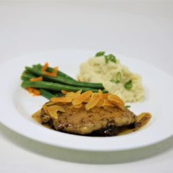 Pork Loin with Maple Apricot Sauce 2 1
