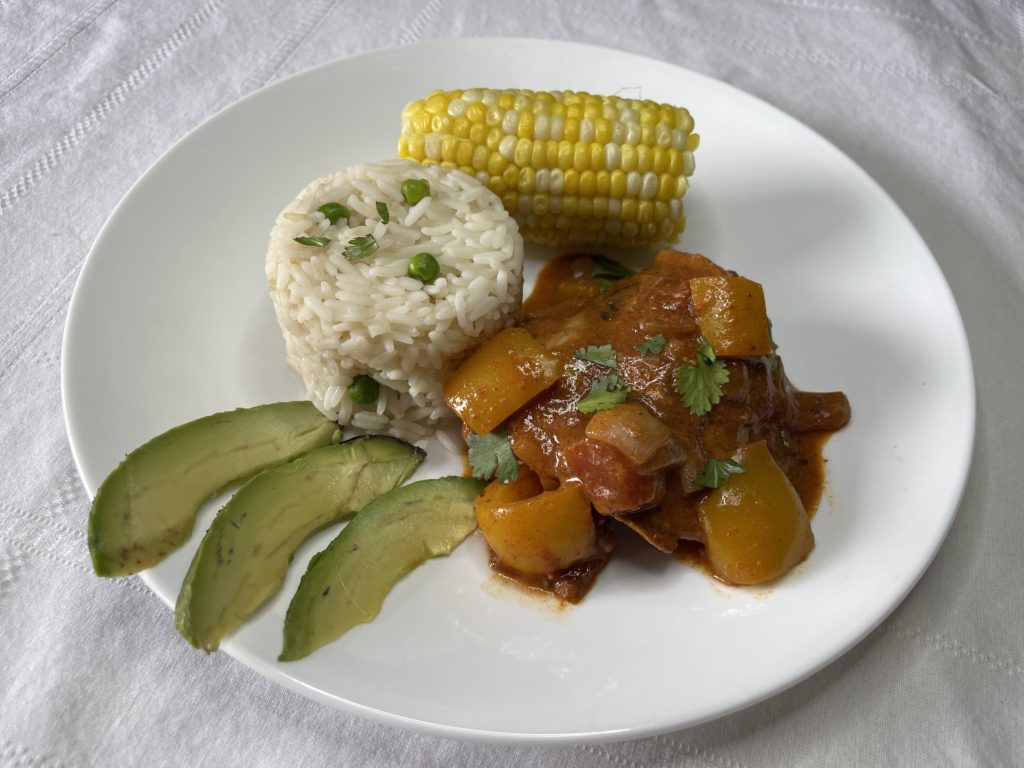 Santa Fe Chicken Thighs 1