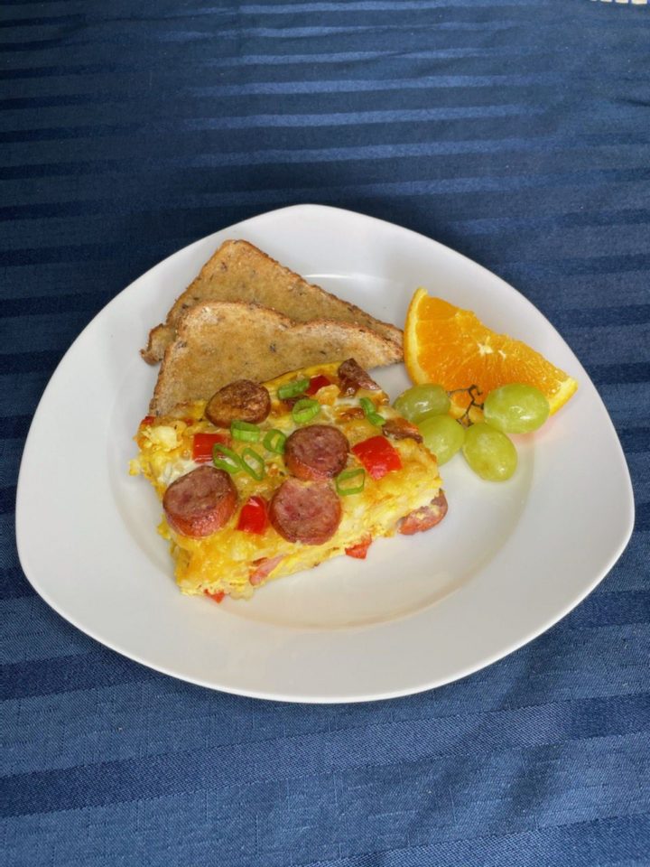 Sausage Egg Hashbrown Casserole