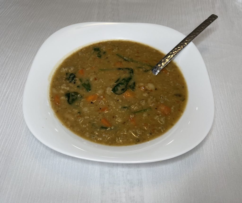 Vegan Italian Sausage White Bean Soup 2