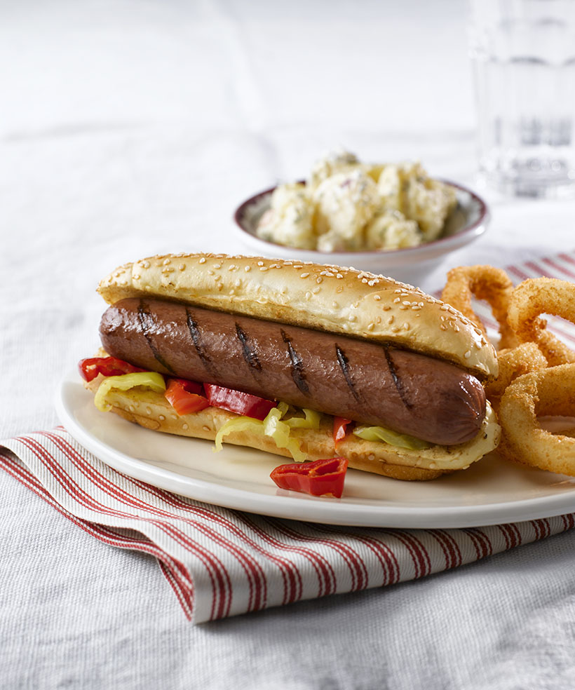 angus hotdog