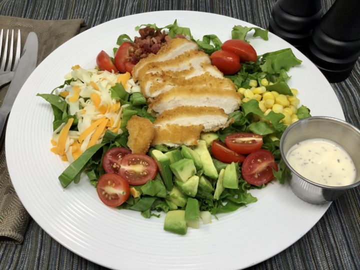 fried chicken cobb salad scaled